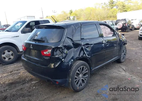 2016 Mitsubishi Outlander Sport 2.0 Es из США, поврежденный, VIN JA4AP3AU9GZ025286